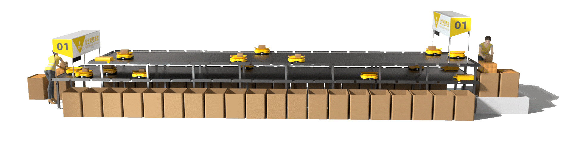 Sorter modular T-Sort Libiao Robotics Sorter modular T-Sort Libiao Robotics