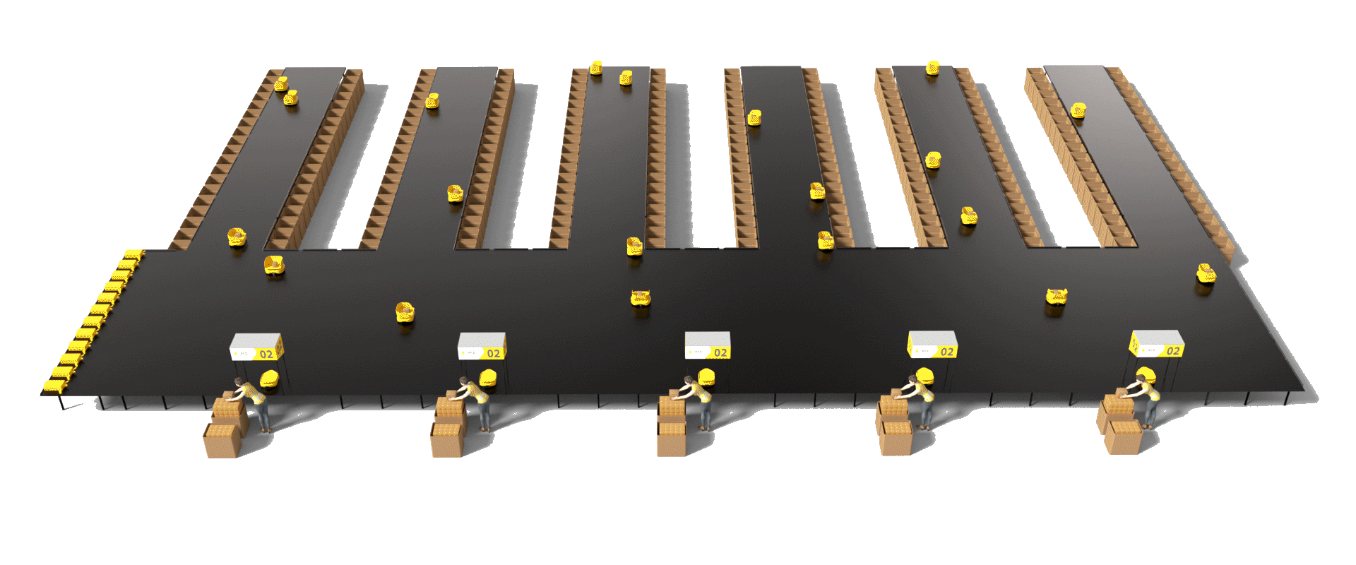 Sorter modular T-Sort Libiao Robotics Sorter modular T-Sort Libiao Robotics